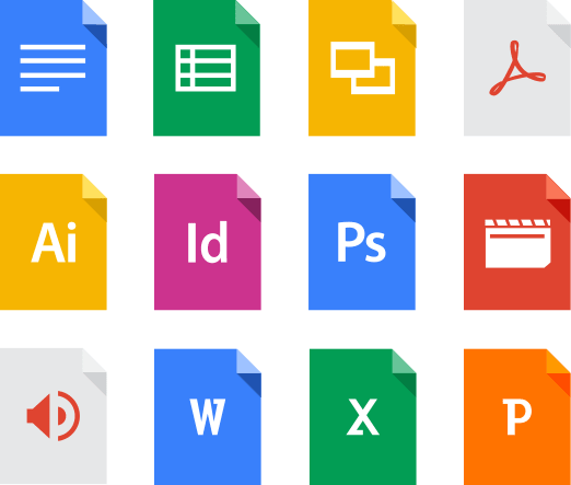 Google Drive Software File Types