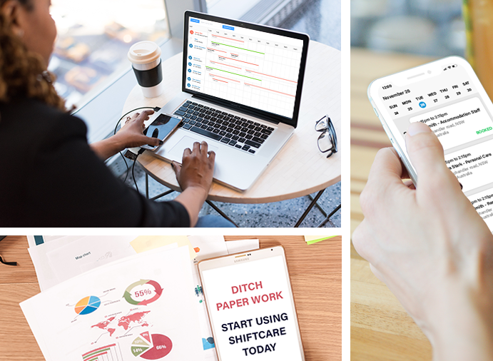 working remotely for aged care and disability service providers - ShiftCare app and software