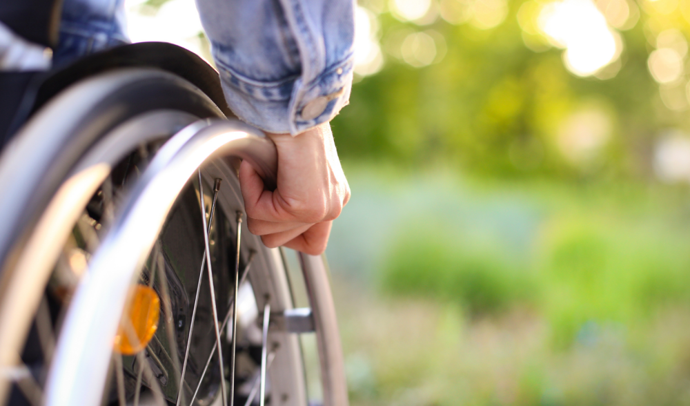 man-and-wheelchair